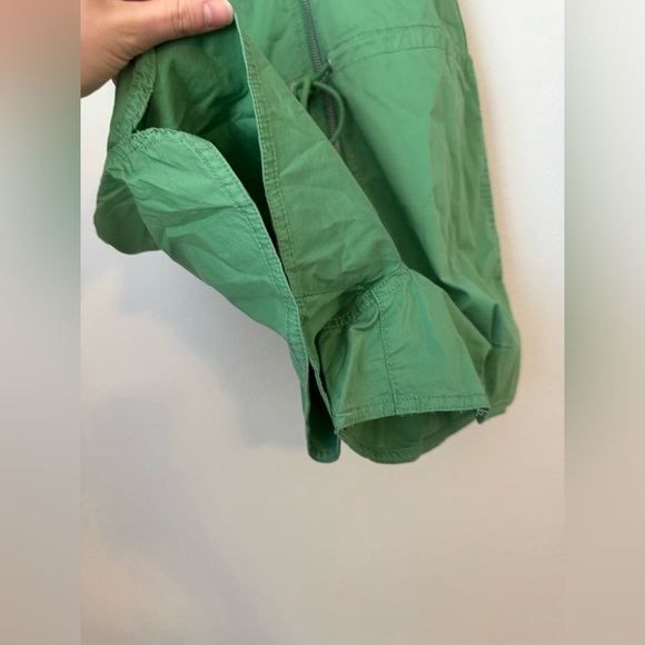 Pistola Cotton Zip-Up Avocado Green Utility Romper - Picture 10 of 12